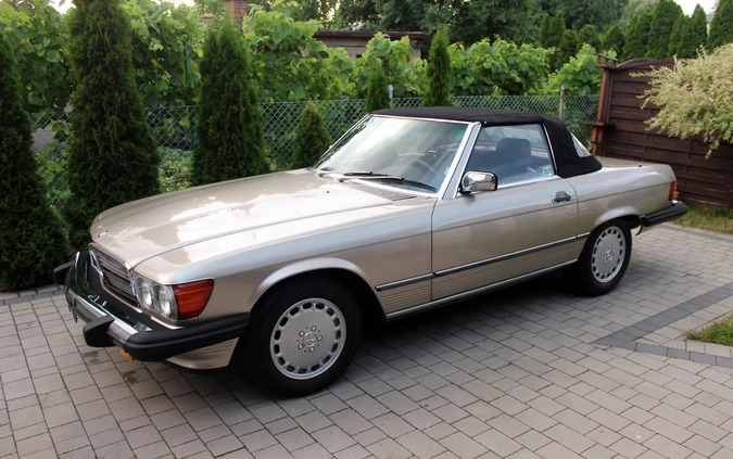 Mercedes-Benz SL cena 99000 przebieg: 135893, rok produkcji 1986 z Poznań małe 781